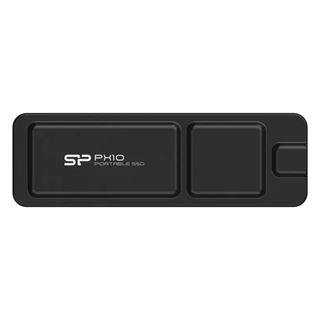 512GB Silicon Power Portable-Stick-SSD USB 3.2 PX10 Black