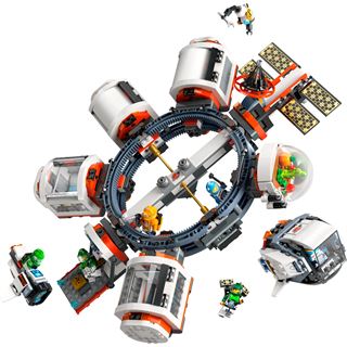 LEGO City 60433 Weltraum Modulare Raumstation, Raumschiff Spielzeug