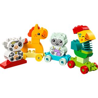 LEGO DUPLO 10412 Tierzug, Zug-Spielzeug mit R&auml;dern f&uuml;r
