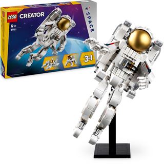 LEGO Creator 3in1 31152 Astronaut im Weltraum Spielzeug mit 3 Modellen