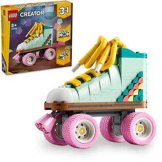 LEGO Creator 3in1 31148 Rollschuh Spielzeug, Mini-Skateboard oder