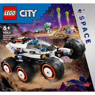 LEGO City 60431 Weltraum-Rover mit Au&szlig;erirdischen, Spielzeug