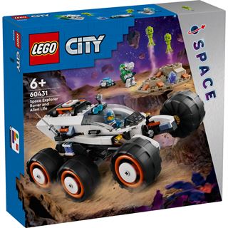 LEGO City 60431 Weltraum-Rover mit Au&szlig;erirdischen, Spielzeug