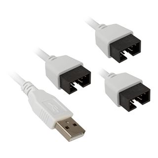 Lian Li PW-U2TPAW USB Hub - wei&szlig;
