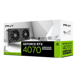 12GB PNY GeForce RTX 4070 SUPER Verto Overclocked Dual Fan Aktiv PCIe