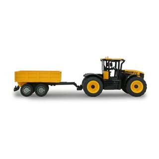 Jamara JCB Fastrac Traktor mit Kippanhänger 1:24 2,4GHz