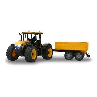 Jamara JCB Fastrac Traktor mit Kippanhänger 1:24 2,4GHz