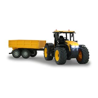 Jamara JCB Fastrac Traktor mit Kippanhänger 1:24 2,4GHz