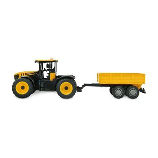 Jamara JCB Fastrac Traktor mit Kippanhänger 1:24 2,4GHz