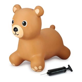 Jamara H&uuml;pftier B&auml;r mit Pumpe