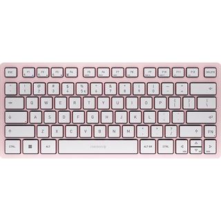 CHERRY KW 7100 Bluetooth EU wei&szlig;/rosa (kabellos)