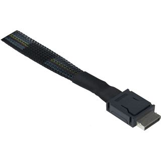 (€22,53*/1m) 0.75m Inter-Tech SATA Datenkabel OCuLink auf U.2