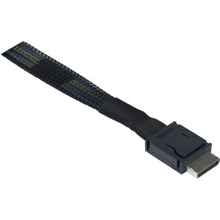 (€25,20*/1m) 0.75m Inter-Tech SATA Datenkabel OCuLink auf U.2