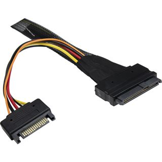 (€18,53*/1m) 0.75m Inter-Tech SATA Datenkabel SFF-8643 Stecker