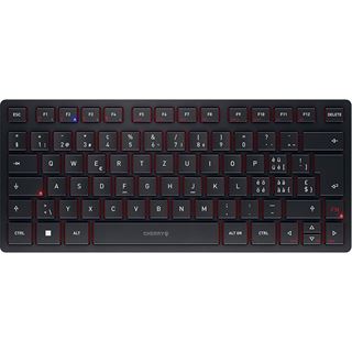 CHERRY KW 9200 Mini USB 2.4GHz Bluetooth Schweizer Deutsch schwarz
