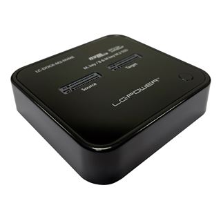 LC-Power LC-DOCK-M2-NVME für 2x NVMe-M.2-SSD Dockingstation