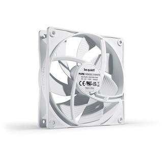 be quiet! Pure Wings 3 PWM White 120x120x25mm 1600 U/min 25.5 dB(A)