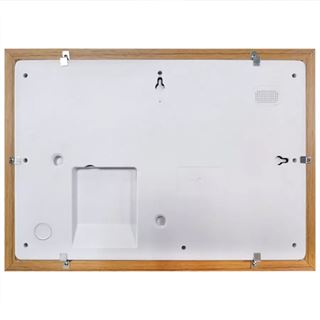 Denver PFF-1542 15,6" digitaler Bilderrahmen Holz hell