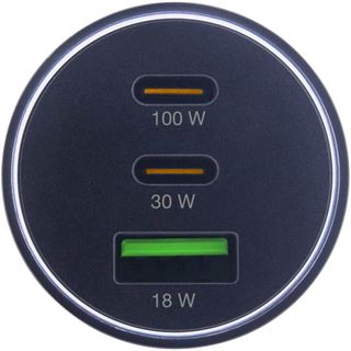 InLine USB KFZ Stromadapter Power Delivery, 2x USB-C + QC 3.0 USB-A,
