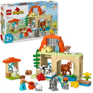 LEGO DUPLO 10416 Tierpflege auf dem Bauernhof Spielzeug mit Tieren