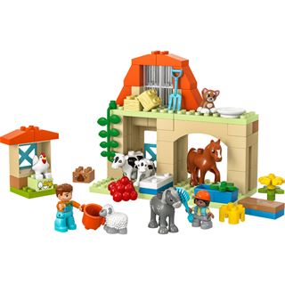 LEGO DUPLO 10416 Tierpflege auf dem Bauernhof Spielzeug mit Tieren