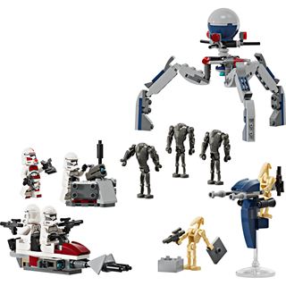 LEGO Star Wars 75372 Clone Trooper & Battle Droid Battle Pack Set