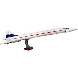 LEGO Icons 10318 Concorde Modellflugzeug für Erwachsene,