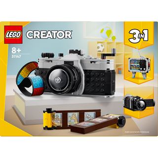 LEGO Creator 3in1 31147 Retro Kamera Spielzeug mit 3 Modellen, Deko