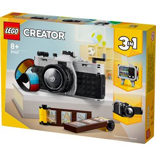 LEGO Creator 3in1 31147 Retro Kamera Spielzeug mit 3 Modellen, Deko