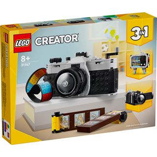 LEGO Creator 3in1 31147 Retro Kamera Spielzeug mit 3 Modellen, Deko