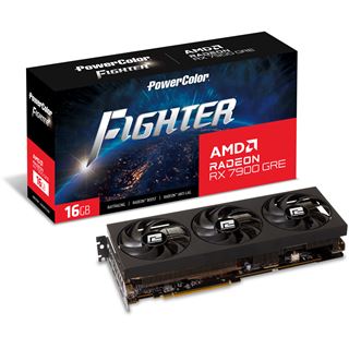 16GB PowerColor Radeon RX 7900 GRE Fighter OC Aktiv PCIe 4.0 x16