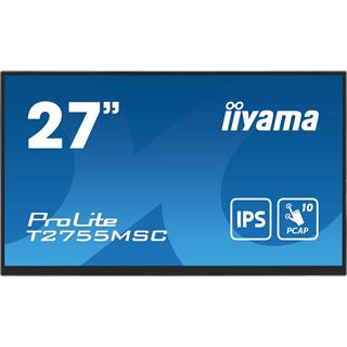 27" (68,58cm) iiyama ProLite T2755MSC-B1 schwarz 1920x1080