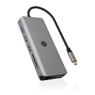 ICY BOX IB-DK4061-CPD DockingStation mobil 12-in-1 DisplayPort Alt