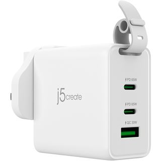 J5CREATE 65W GAN USB-C 3-PORT TRAVELER