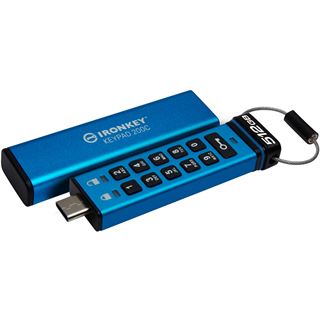 512GB Kingston IronKey Keypad 200C - USB-Flash-Laufwerk -