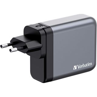 Verbatim PD Reiselader 140W USB/3xUSB-C GaN grau