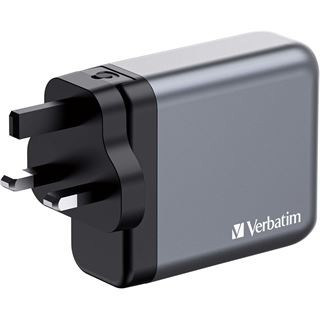 Verbatim PD Reiselader 140W USB/3xUSB-C GaN grau