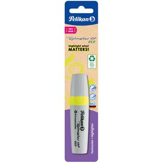 Pelikan Textmarker 490 eco 1 St&uuml;ck auf Blister Neon-Gelb