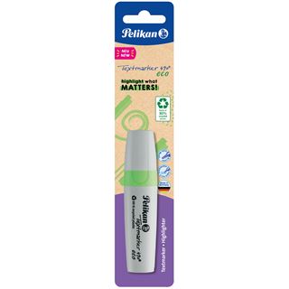 Pelikan Textmarker 490 eco 1 St&uuml;ck auf Blister Neon-Gr&uuml;n