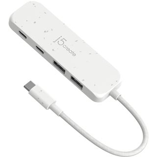 J5CREATE ECO-FRIENDLY USB-C TO 4-PORT TYPE-C TYPE-A GEN 2 HUB