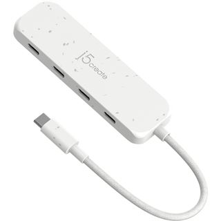 J5CREATE ECO-FRIENDLY USB-C TO 4-PORT TYPE-C GEN 2 HUB JCH345EW-N