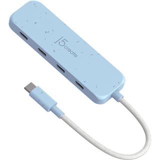 J5CREATE ECO-FRIENDLY USB-C TO 4-PORT TYPE-C GEN 2 HUB JCH345EC-N