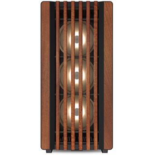 Sharkoon Rebel C70G RGB Midi Tower schwarz/braun