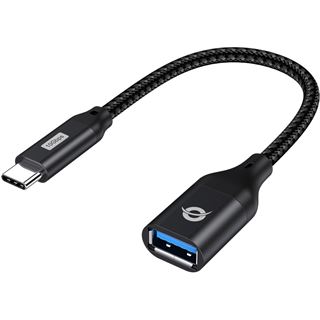 Conceptronic Adapter USB-C -> USB-A 3.0 OTG 10Gb/s schwarz
