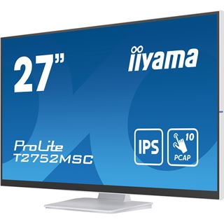 27" (68,58cm) iiyama ProLite T2752MSC-W1 Weiß 1920x1080