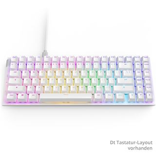 NZXT Function 2 MiniTKL USB Deutsch wei&szlig; (kabelgebunden)