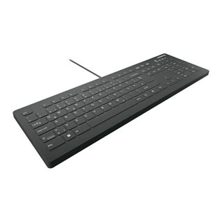 CHERRY AK-C8112 USB Deutsch schwarz (kabelgebunden)