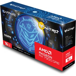 16GB Sapphire Radeon RX 7900 GRE Nitro+ OC Aktiv PCIe 4.0 x16 (Retail)