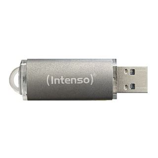 32GB Intenso USB Stick USB 3.2 Gen 1x1 Jet Line Alu silber