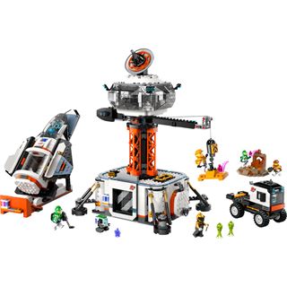 LEGO City 60434 Raumbasis mit Startrampe, Raumschiff-Spielzeug